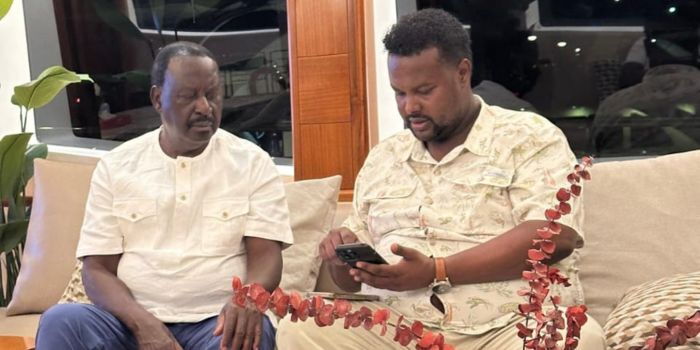 Raila’s Adopted Son Addresses Odinga Family Feud